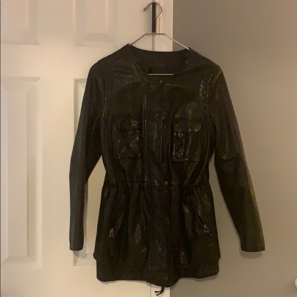 Leather jacket
